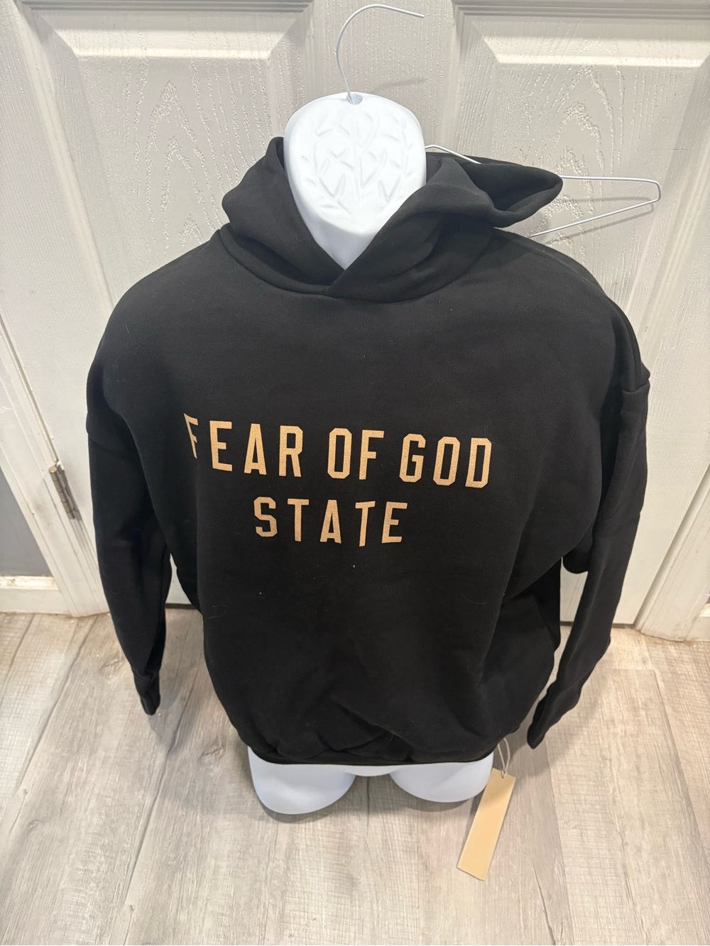 Fear of God State Black Hoodie essential hoodie-BNWT- POT-2/A110